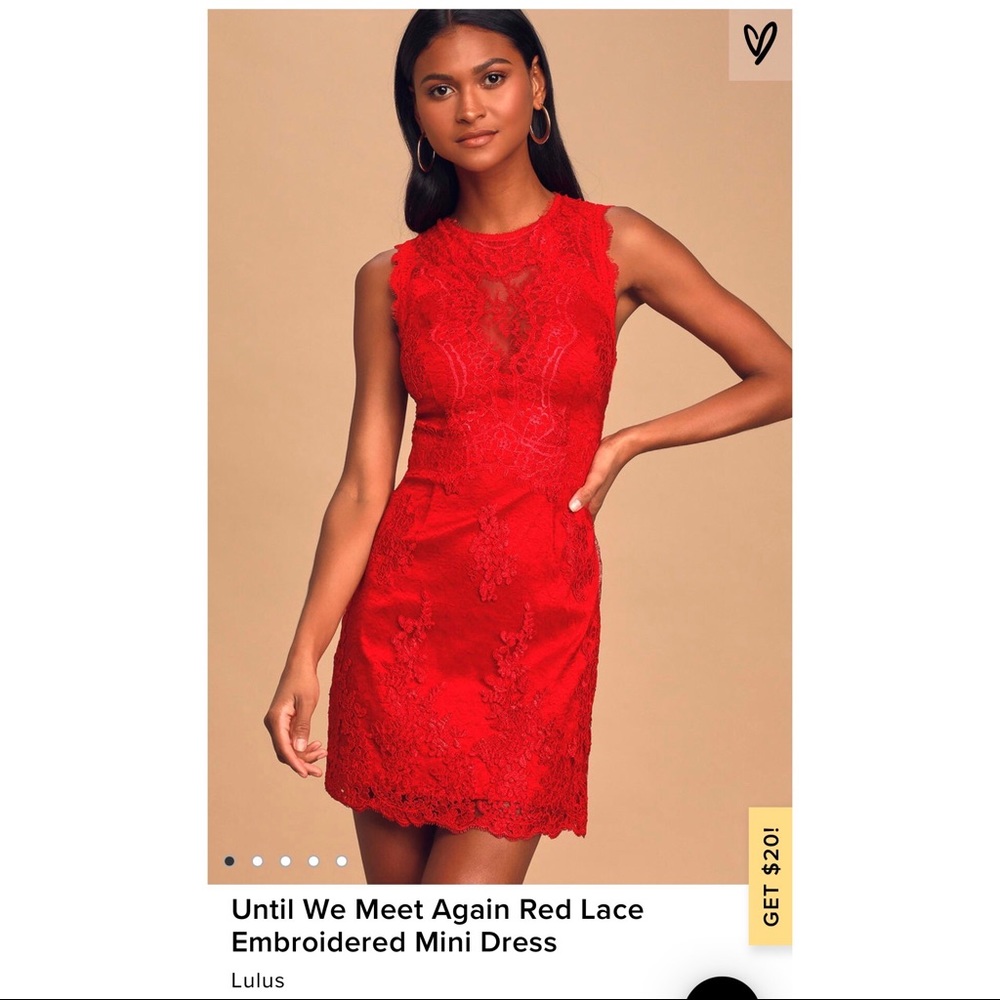 ❤️ Lulus Until We Meet Again Dress, never worn! ❤️